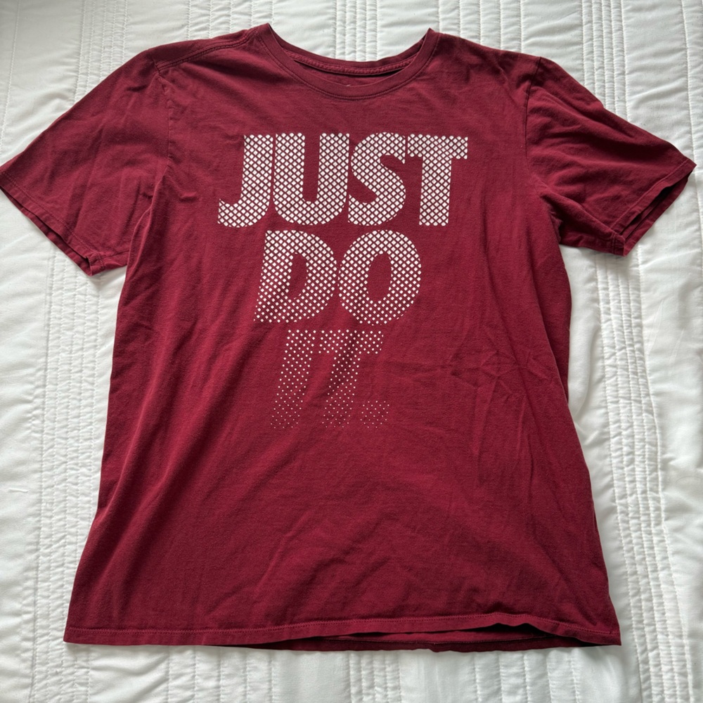 Nike Red Short Sleeve Tee